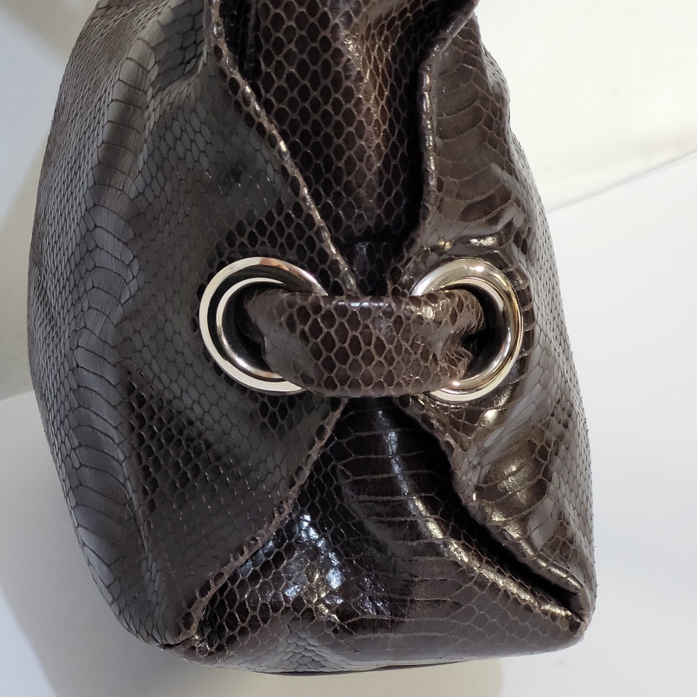 Furla Python Print Shoulder Bag - image 4